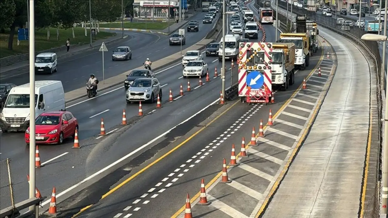 "Beyaz Yol" çalışması nedeniyle kapatılan durak yeniden açıldı