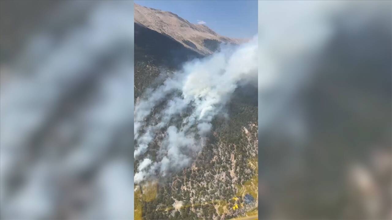 Antalya'da orman yangını