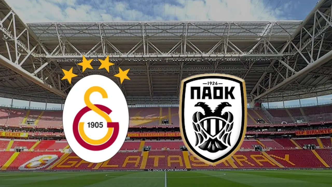 Galatasaray-PAOK maçı hangi kanalda? Saat kaçta?