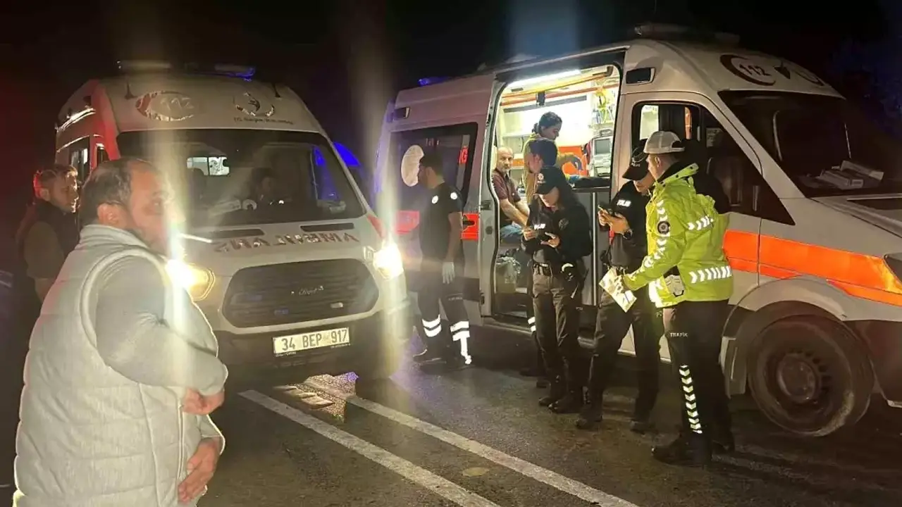 Arnavutköy'de zincirleme trafik kazası: 9 yaralı