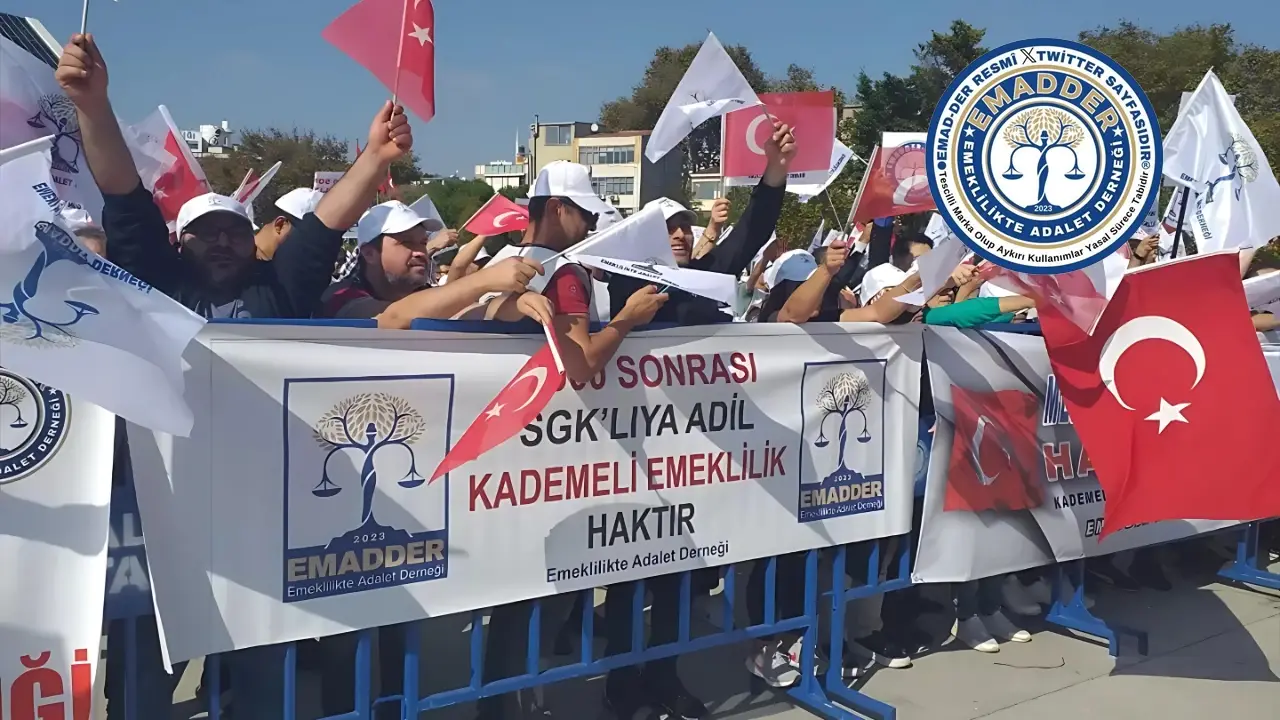 Kademeli Emeklilik Mitingi İstanbul’da: Kademe, anayasal bir haktır!