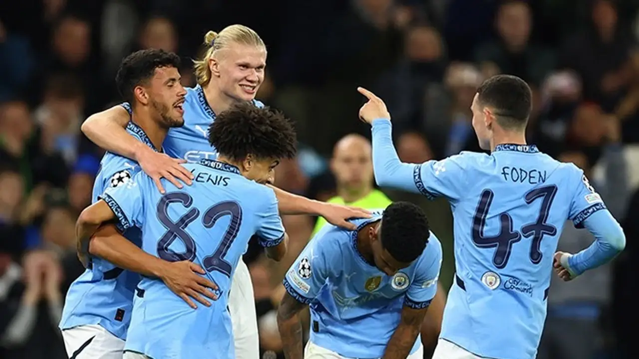 Manchester City, Sparta Prag karşısında farka koştu