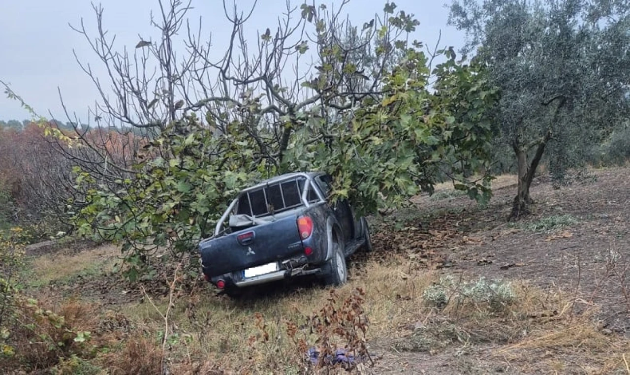 Bursa'da feci kaza: İşçileri taşıyan kamyonet ağaca çarptı