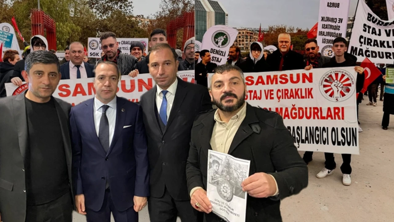 Samsun Staj ve Çıraklık Mağdurları Derneği, çırak-staj başlangıçlarının SGK başlangıcı olması için mücadele ediyor