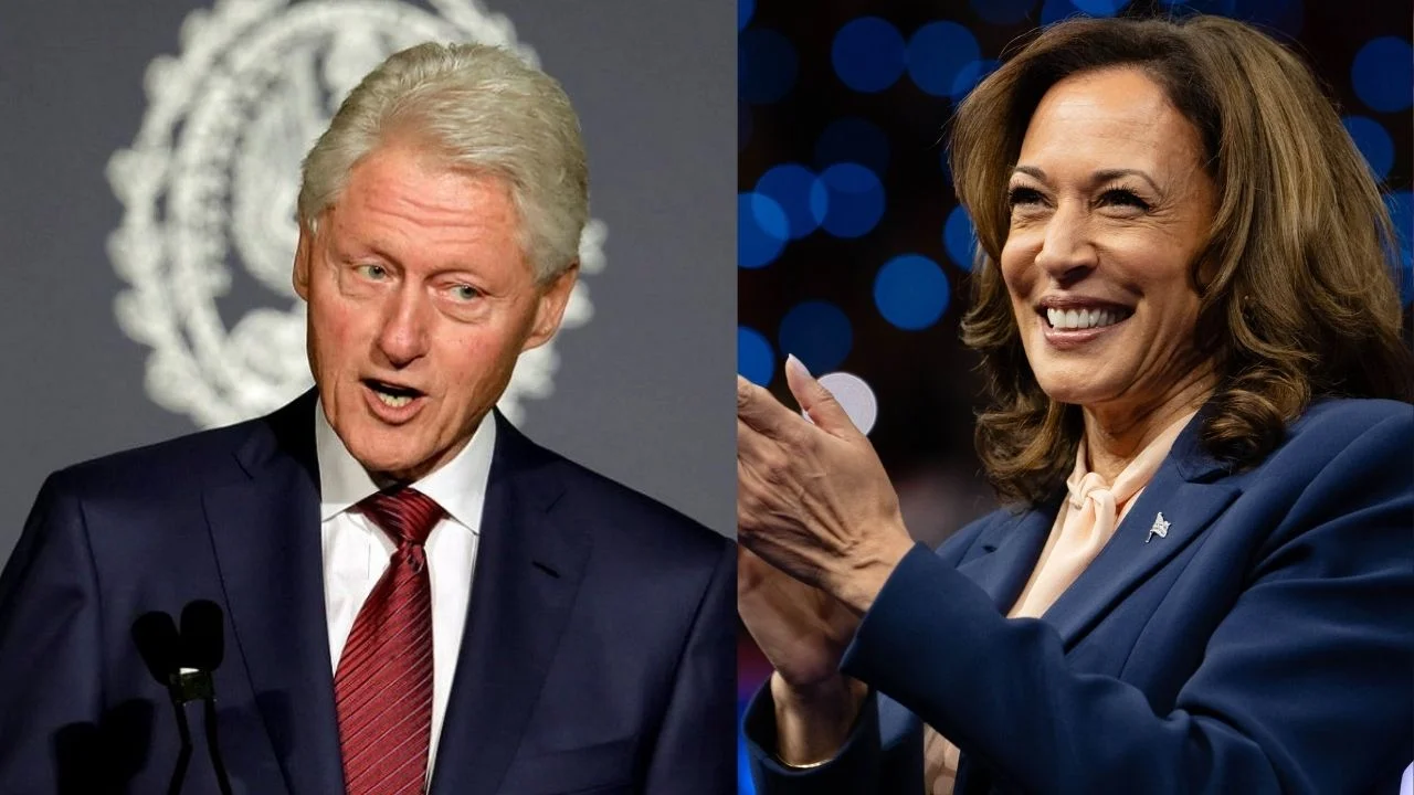 Bill Clinton'dan Kamala Harris'e destek!