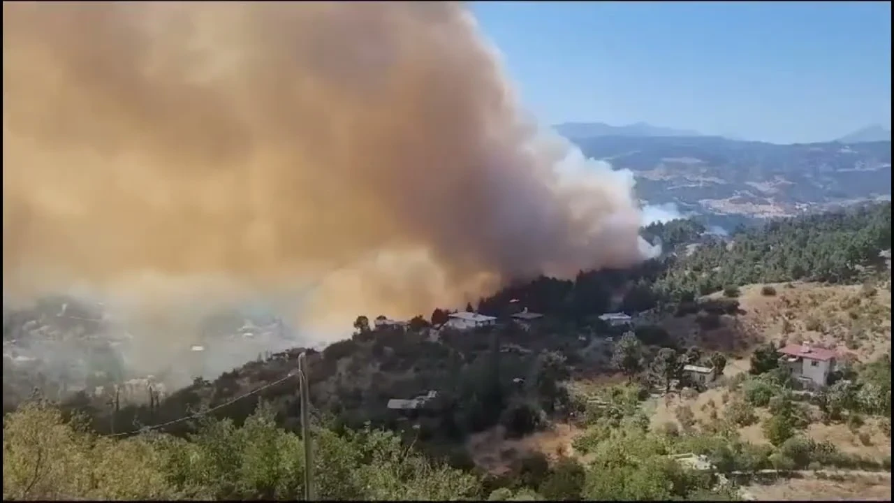 Kahramanmaraş'ta orman yangını çıktı: Ekipler müdahaleye başladı