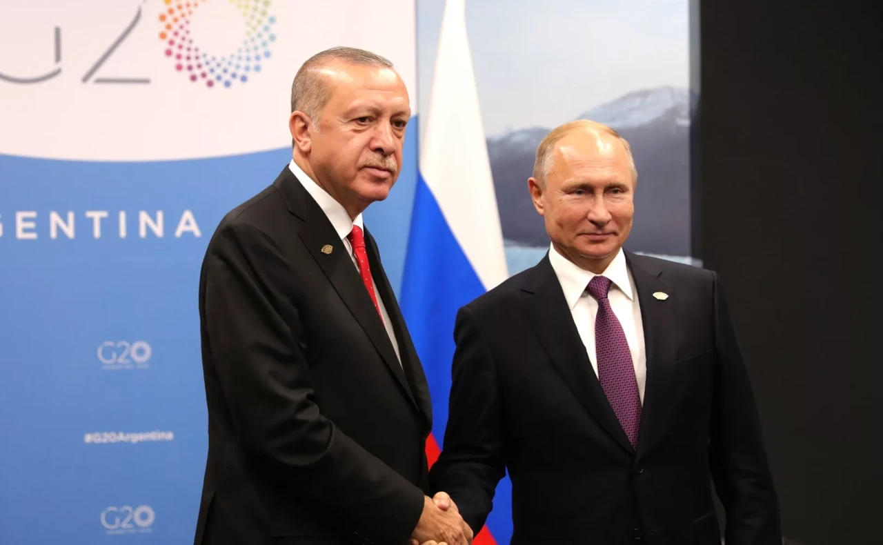 Cumhurbaşkanı Erdoğan, Putin ile görüşme gerçekleştirdi