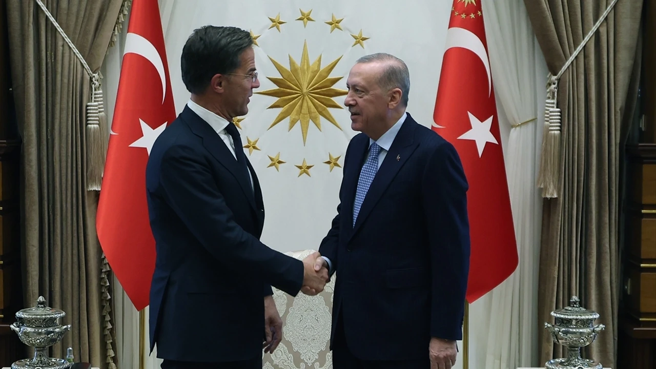 Cumhurbaşkanı Erdoğan, NATO Genel Sekreteri Rutte’yi kabul etti