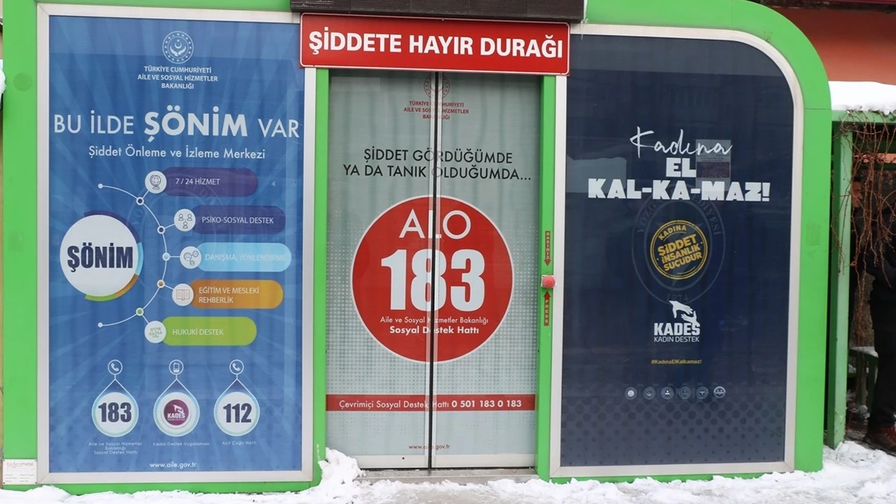 Yozgat'ta “Şiddete Hayır Durağı” hizmete açıldı