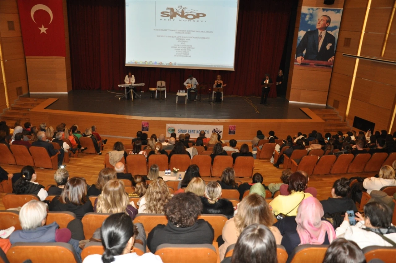 Sinop'ta iyilik konseri: Gelir korunmaya muhtaç çocuklara bağışlanacak