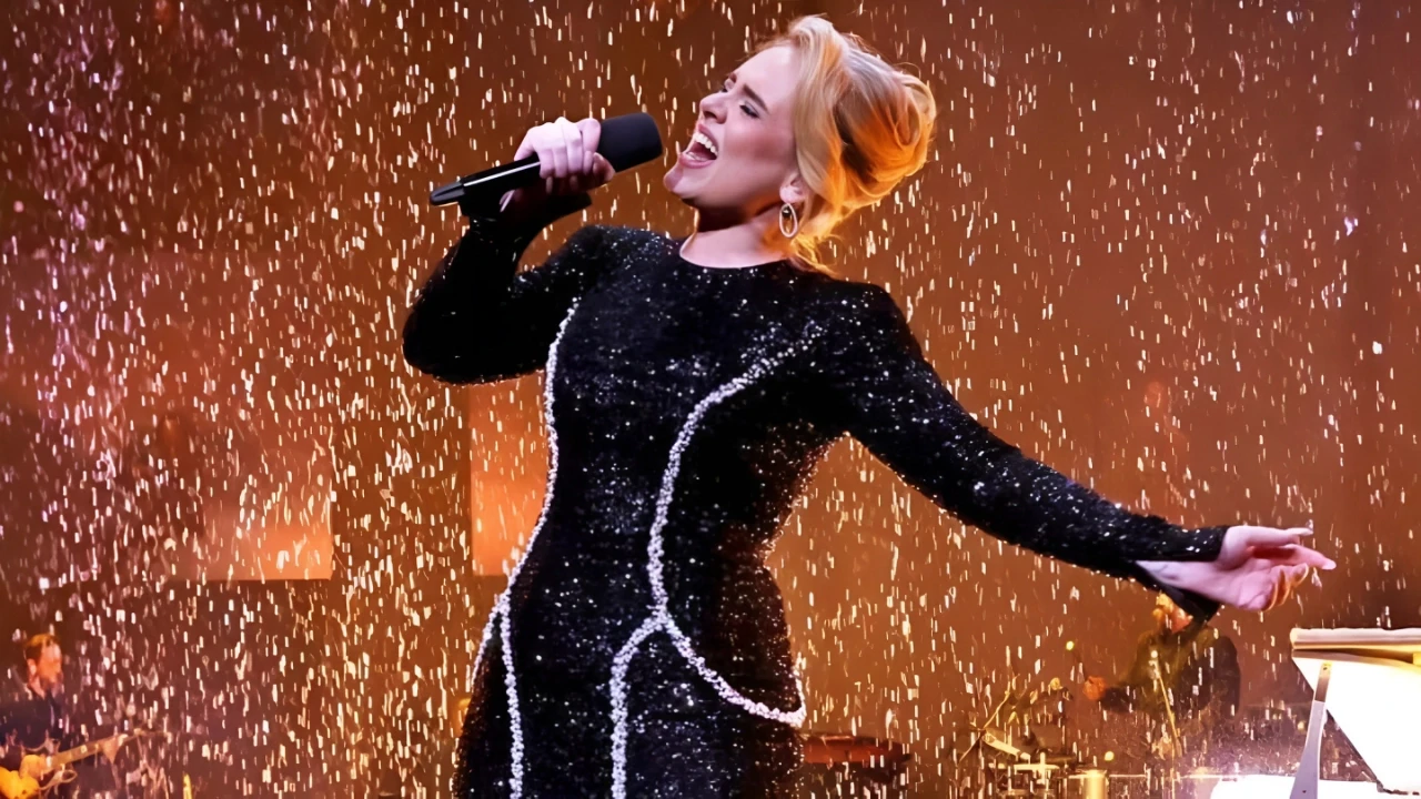 Adele, Las Vegas'taki son konseriyle sahnelere veda etti