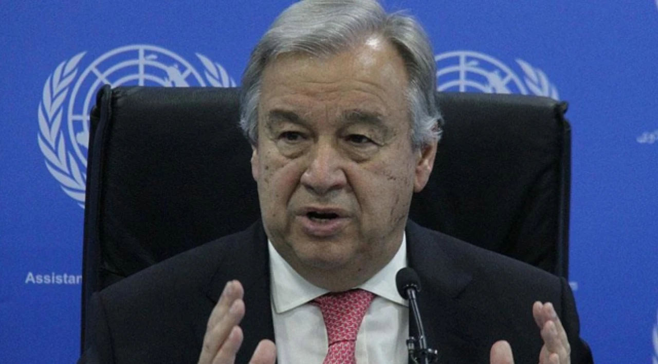 BM Genel Sekreteri Guterres'ten Suriye açıklaması