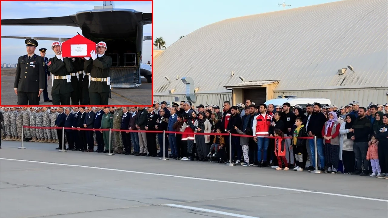 Adana'da şehit Uzman Çavuş Eren Kızıldağ için tören! Eşine ettiği vasiyet ortaya çıktı