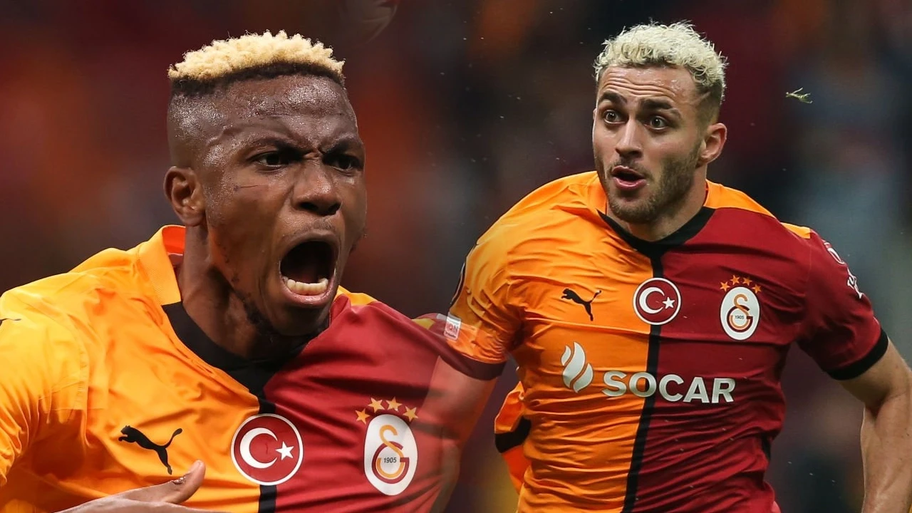 Galatasaray'a Trabzonspor maçı öncesi Barış Alper Yılmaz ve Osimhen'den müjdeli haber