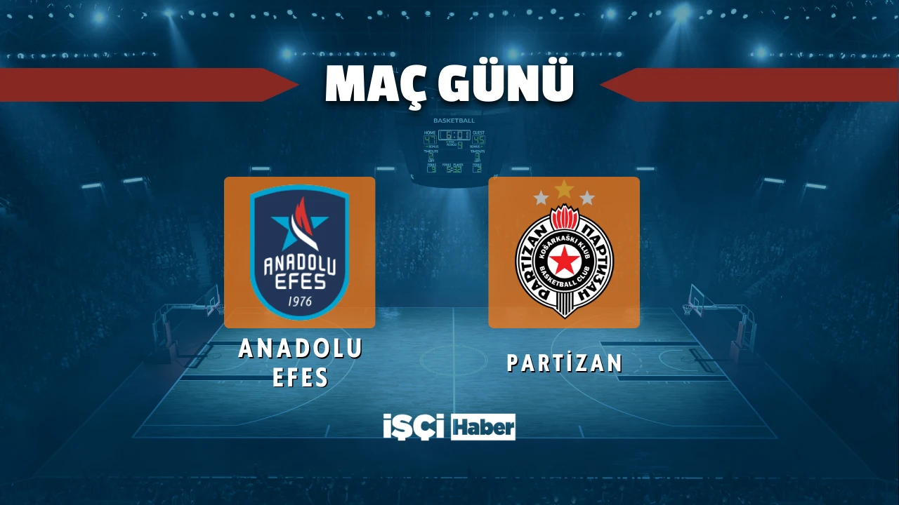 Anadolu Efes – Partizan maçı ne zaman, saat kaçta ve hangi kanalda?