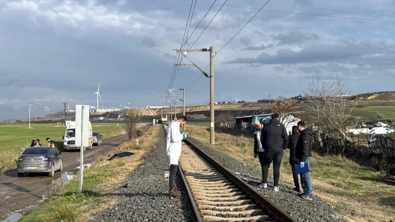 Tekirdağ’da tren kazası! 38 yaşındaki adam hayatını kaybetti