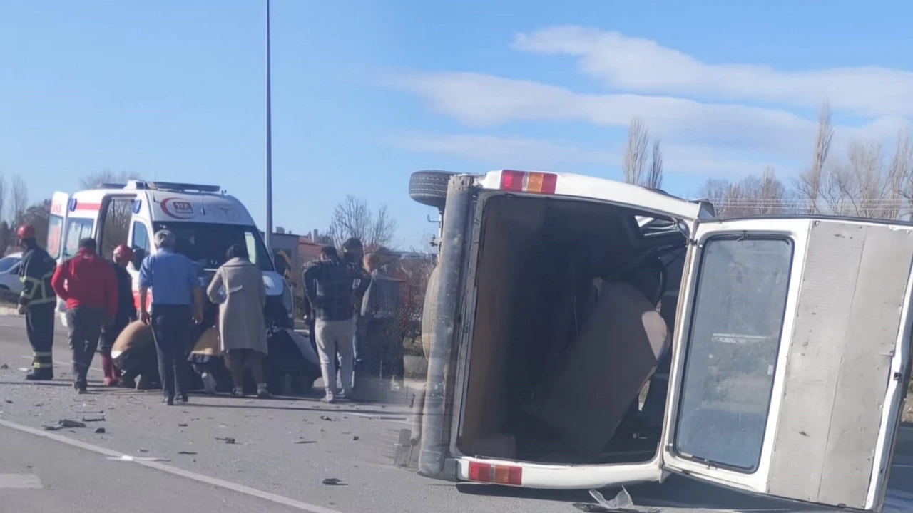 Çorum'da feci kaza: 1 ölü, 3 yaralı