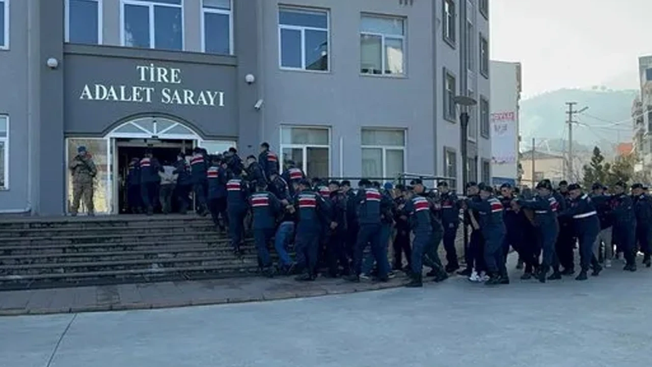 İzmir’de ‘Kıranlar’ suç örgütüne büyük darbe: 18 gözaltı