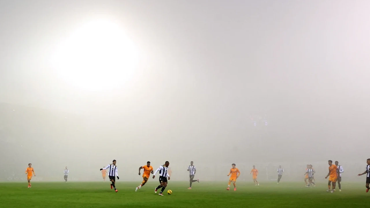 Nacional - Porto mücadelesi sis nedeniyle ertelendi