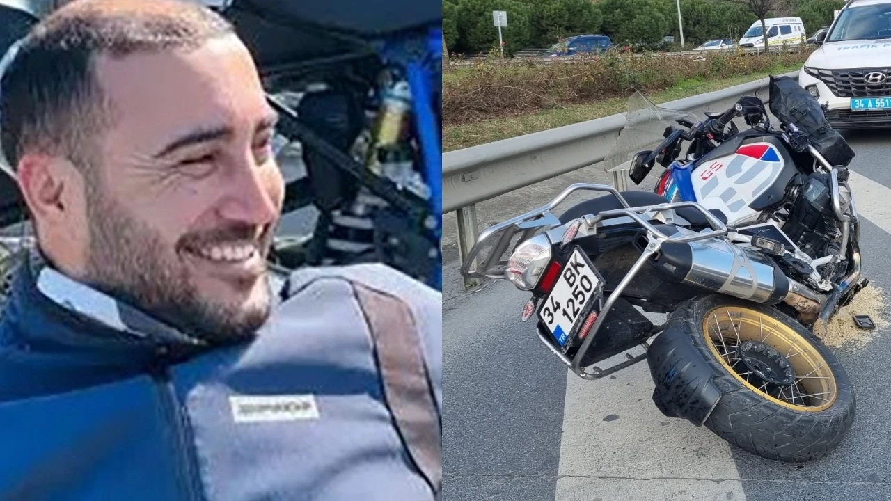 Esenler'de korkunç kaza: Otomobille çarpışan motosikletli can verdi