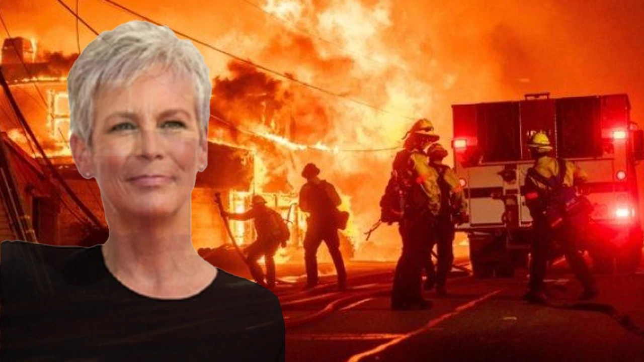 Jamie Lee Curtis, Los Angeles yangınlarını Gazze ile kıyaslayınca tepkiler yağdı