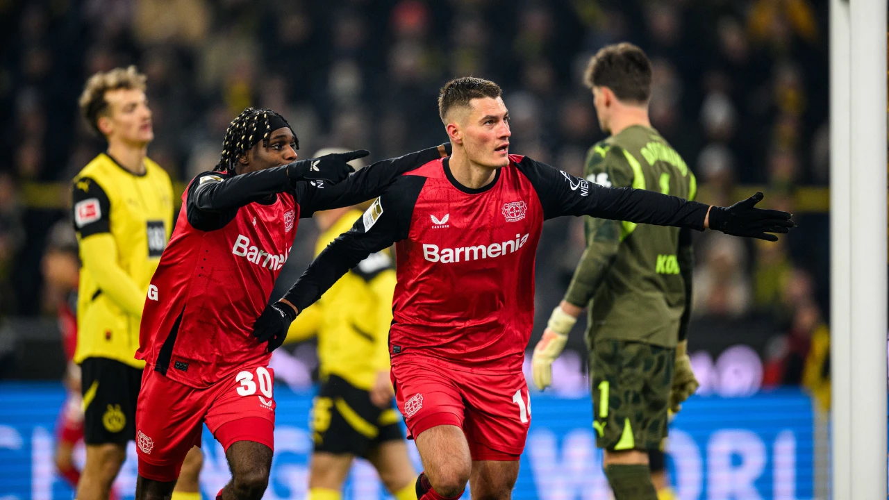 Bayer Leverkusen, Borussia Dortmund deplasmanında 3-2 kazandı