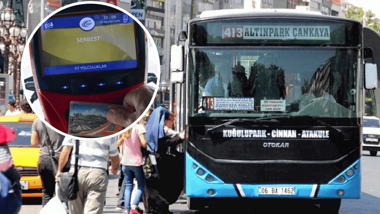 Ankara'da toplu taşımada kriz: 60-65 yaş ve öğrenci kartları, 15 Şubat'tan itibaren kullanılmayacak!