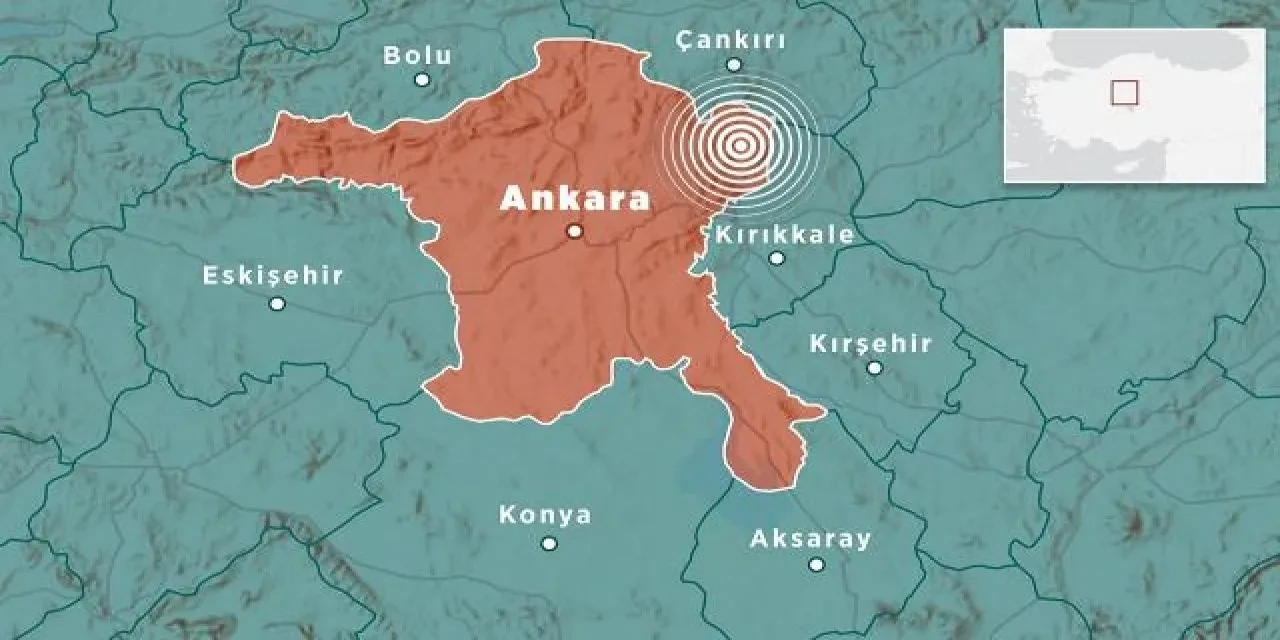 Deprem haritası | Fay hattı Ankara'dan geçiyor mu? Ankara deprem haritasına göre en riskli ilçeler hangisi?