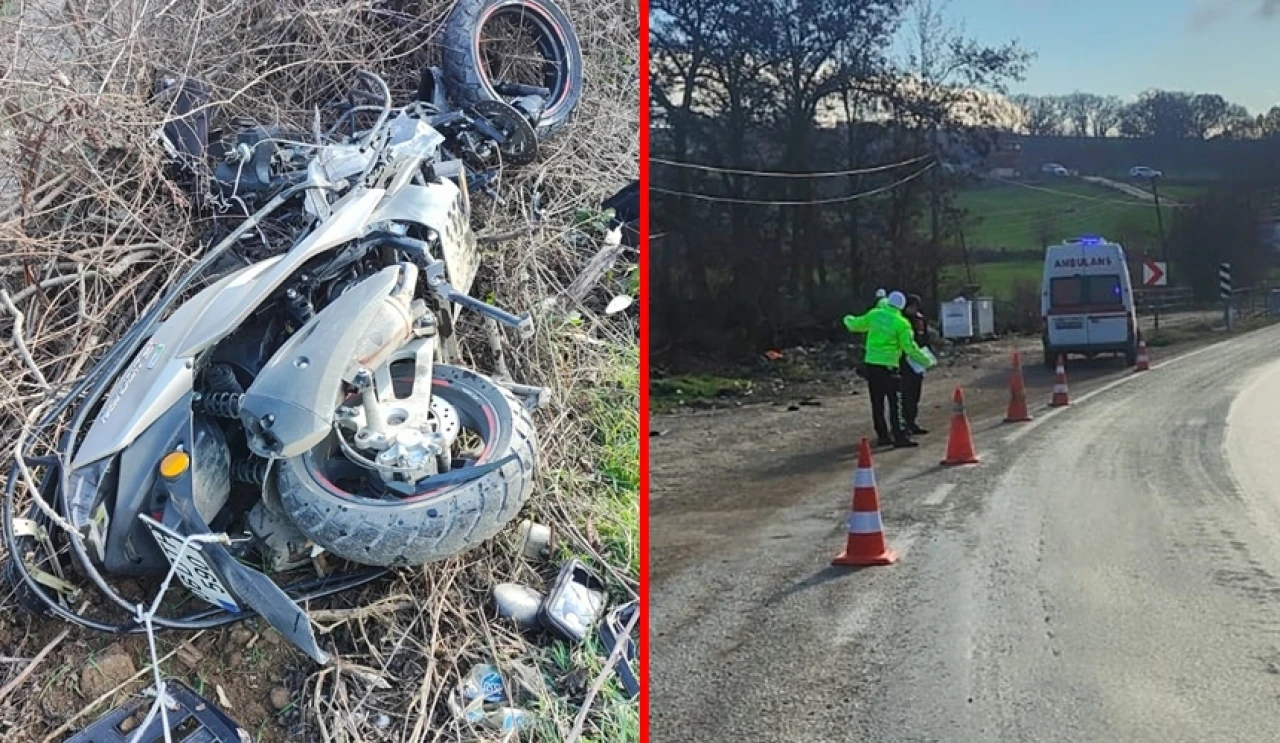 Kırklareli'de acı kaza: Motosiklet tırla çarpıştı! 1 ölü