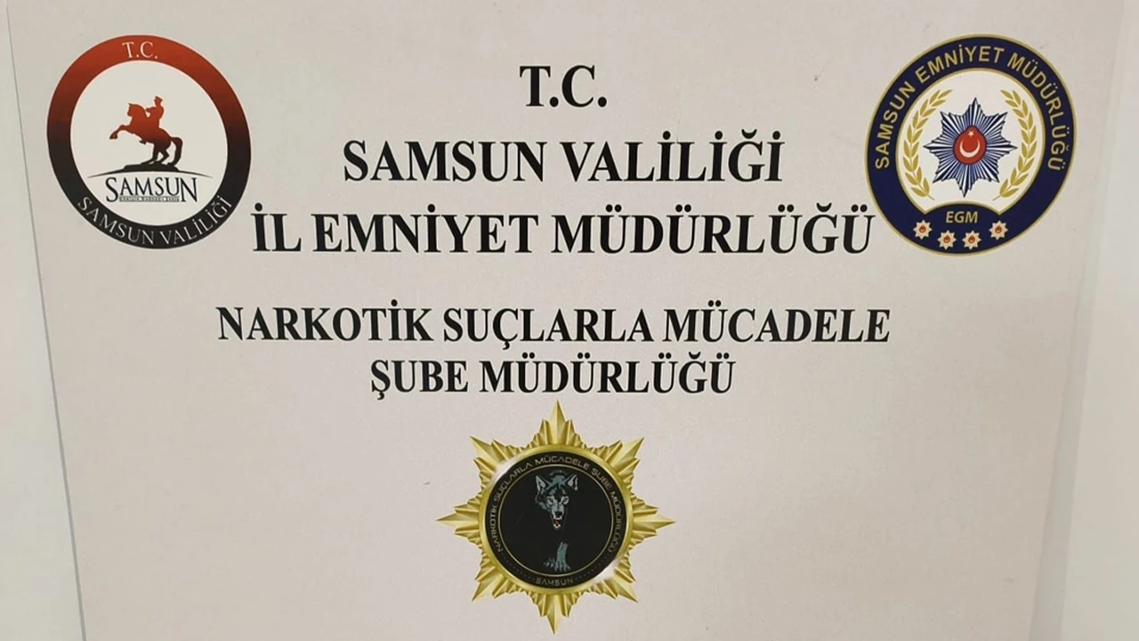 Samsun'da uyuşturucu operasyonu: 3 şüpheli yakalandı