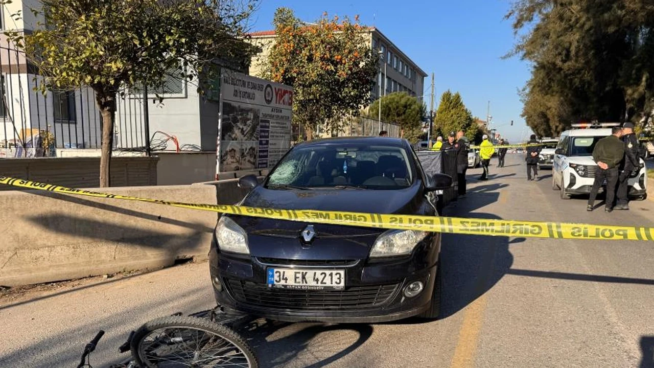 Aydın'da feci kaza: Otomobil ile bisiklet çarpıştı! 1 ölü