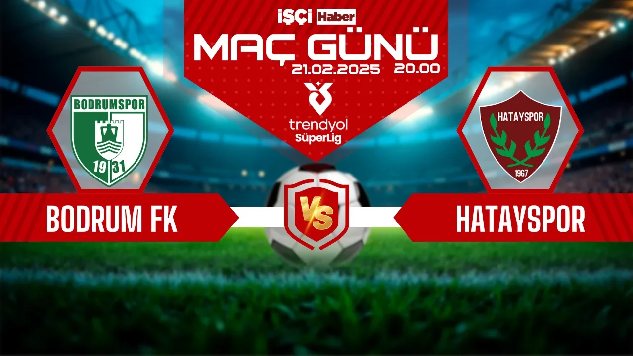 Bodrum FK - Hatayspor maçı ne zaman, saat kaçta ve hangi kanalda?