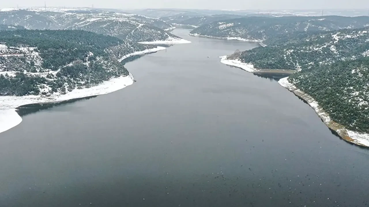 İstanbul’da kar yağışı barajların doluluk oranını yükseltti! Yüzde 70’i geçti