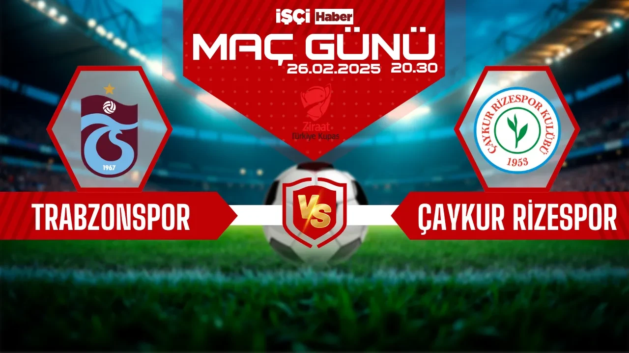 Trabzonspor - Çaykur Rizespor maçı ne zaman, saat kaçta ve hangi kanalda?