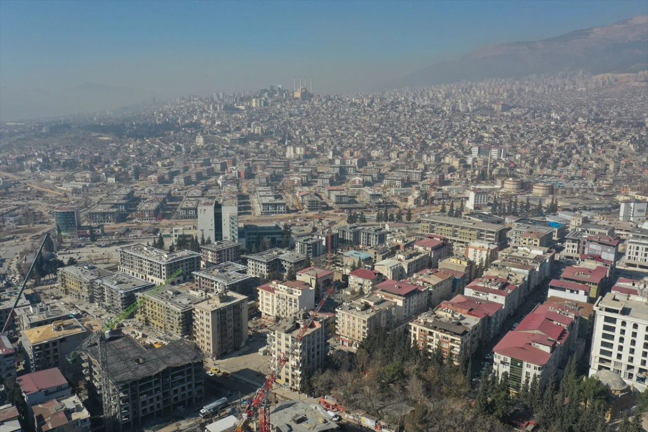 Kahramanmaraş’ın 2 yılda geri dönüşü: Depremin izleri havadan görüntülendi