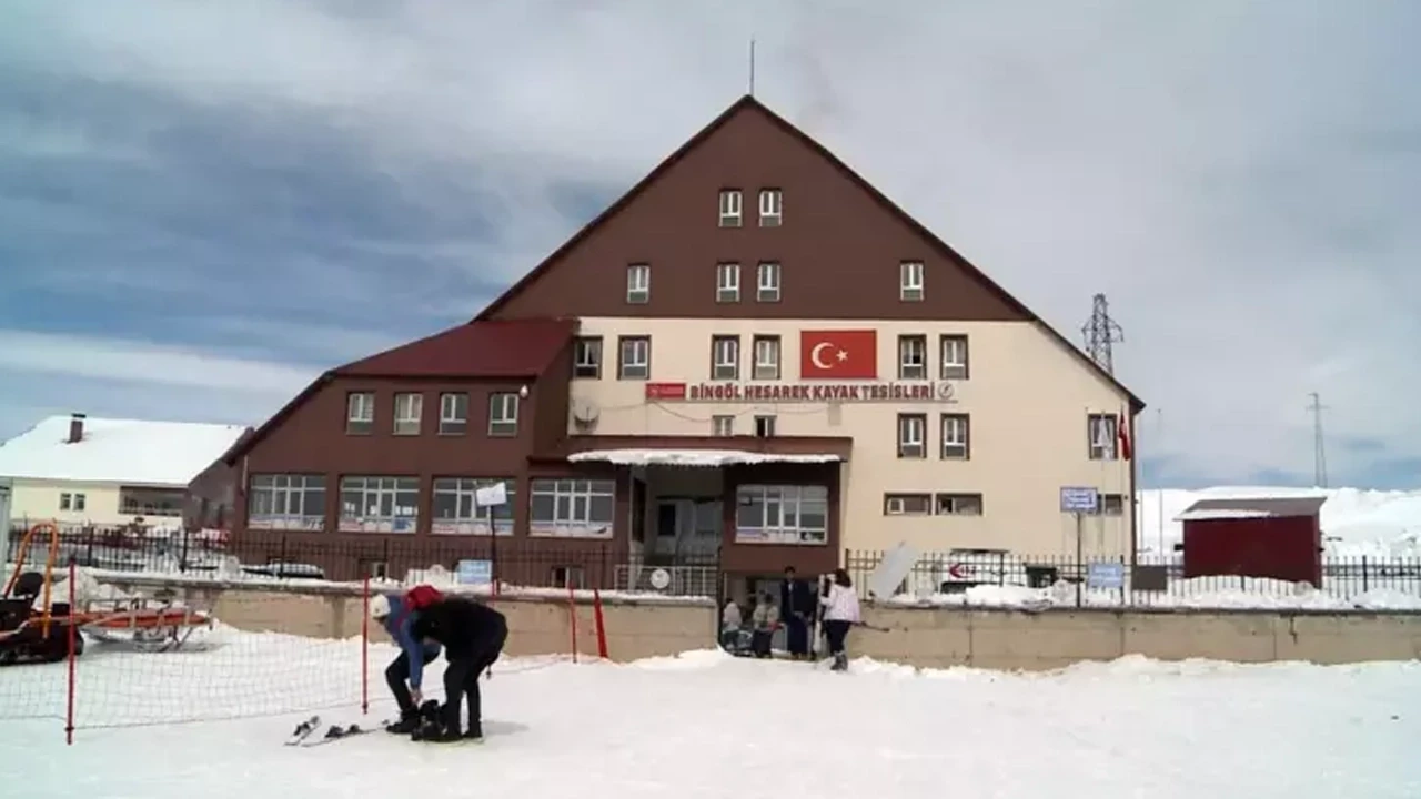 Hesarek Kayak Merkezi'nde konaklama hizmetleri durduruldu