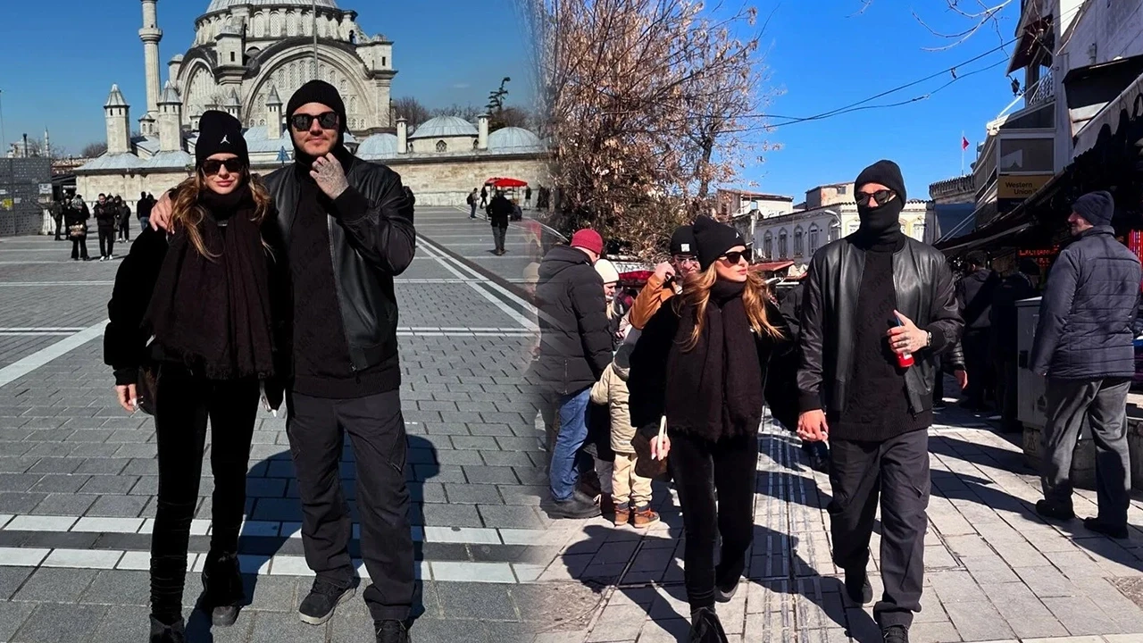 Icardi ve Suarez İstanbul’da gizlice gezerken, tanınmamak için maske taktılar!