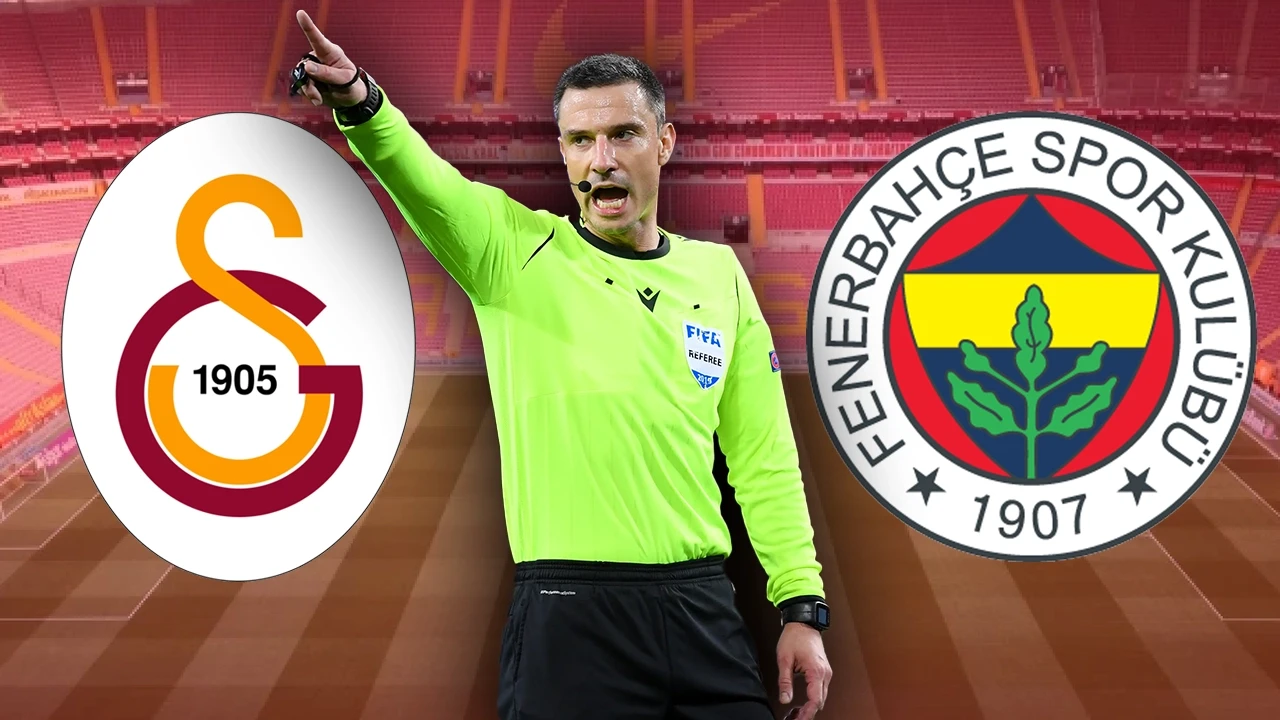 Süper Lig'de Galatasaray - Fenerbahçe derbisinin hakemi Slovenyalı Slavko Vincic oldu