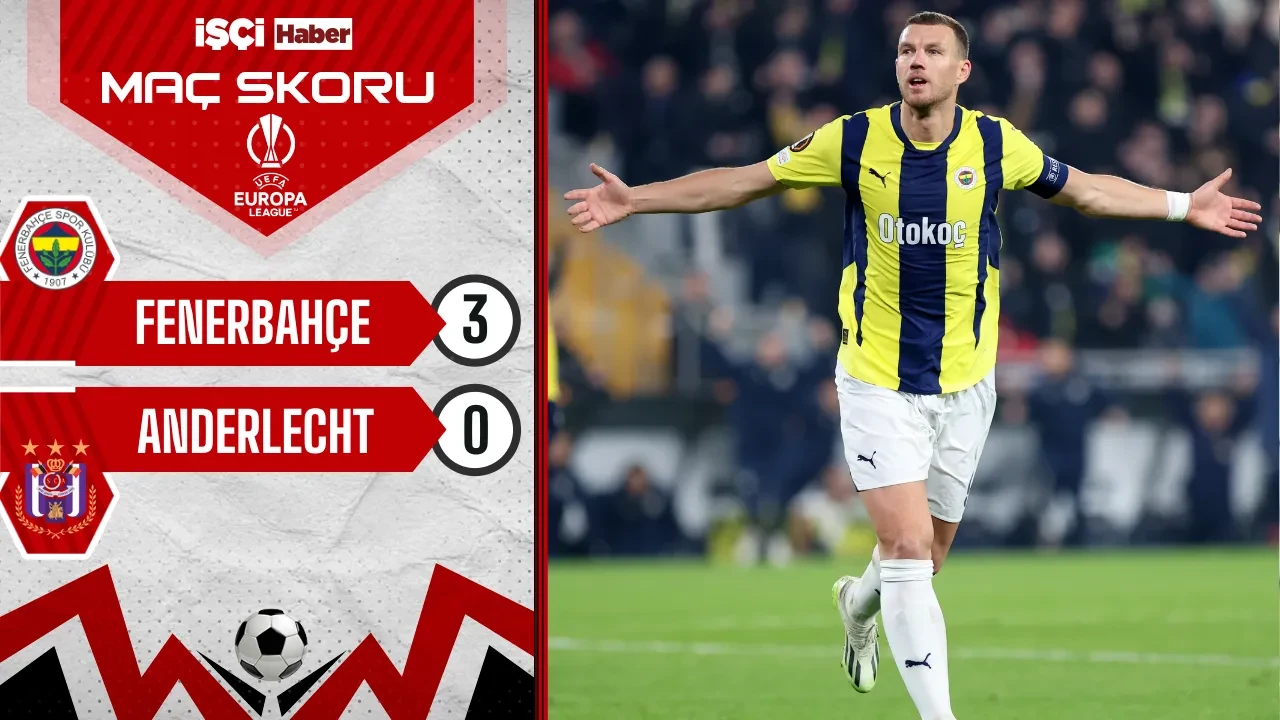 Fenerbahçe, Anderlecht karşısında 3-0 galip geldi! Belçika deplasmanına avantajla gidiyor