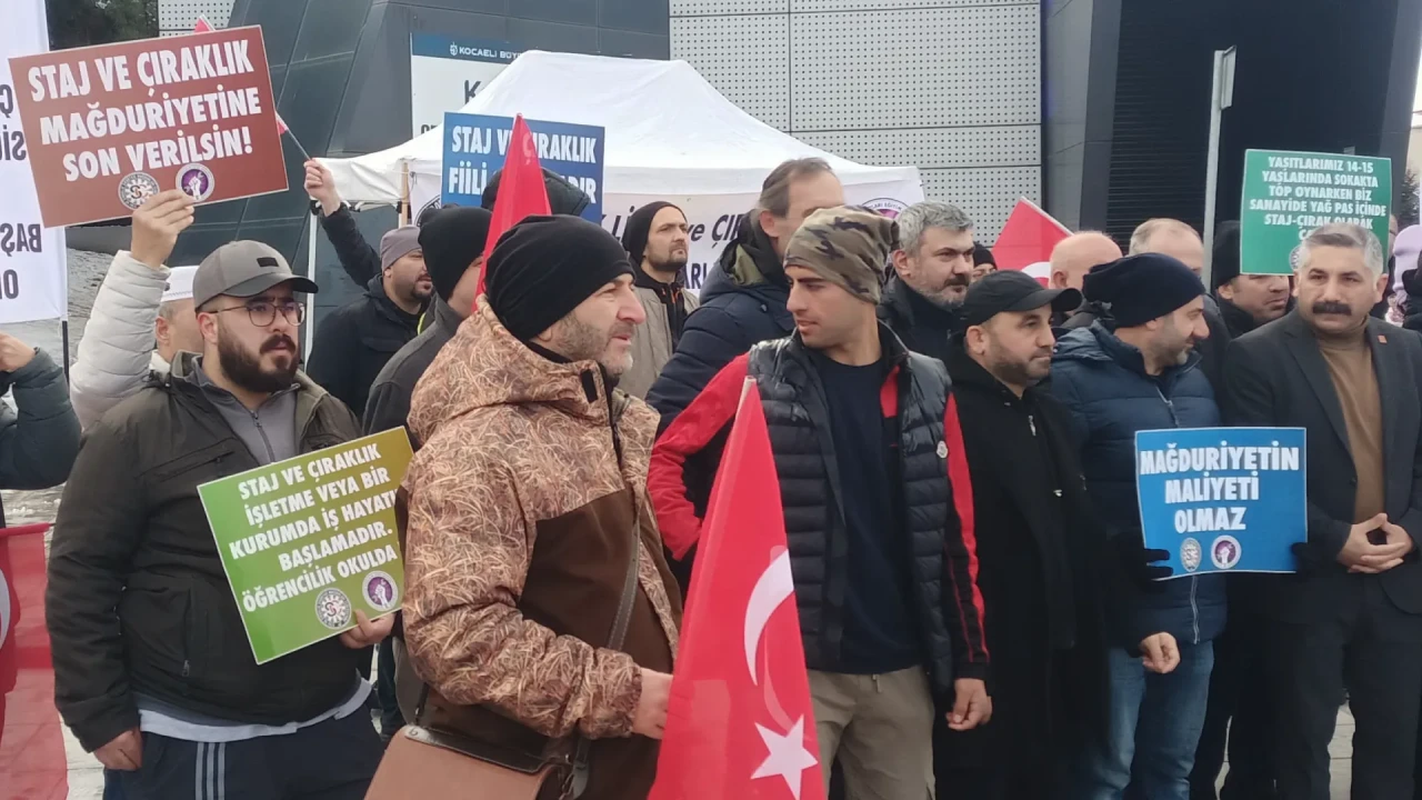 Staj ve Çıraklık Mağdurları 14 şehirde seslerini yükseltti: Sigorta başlangıcı hakkımız!