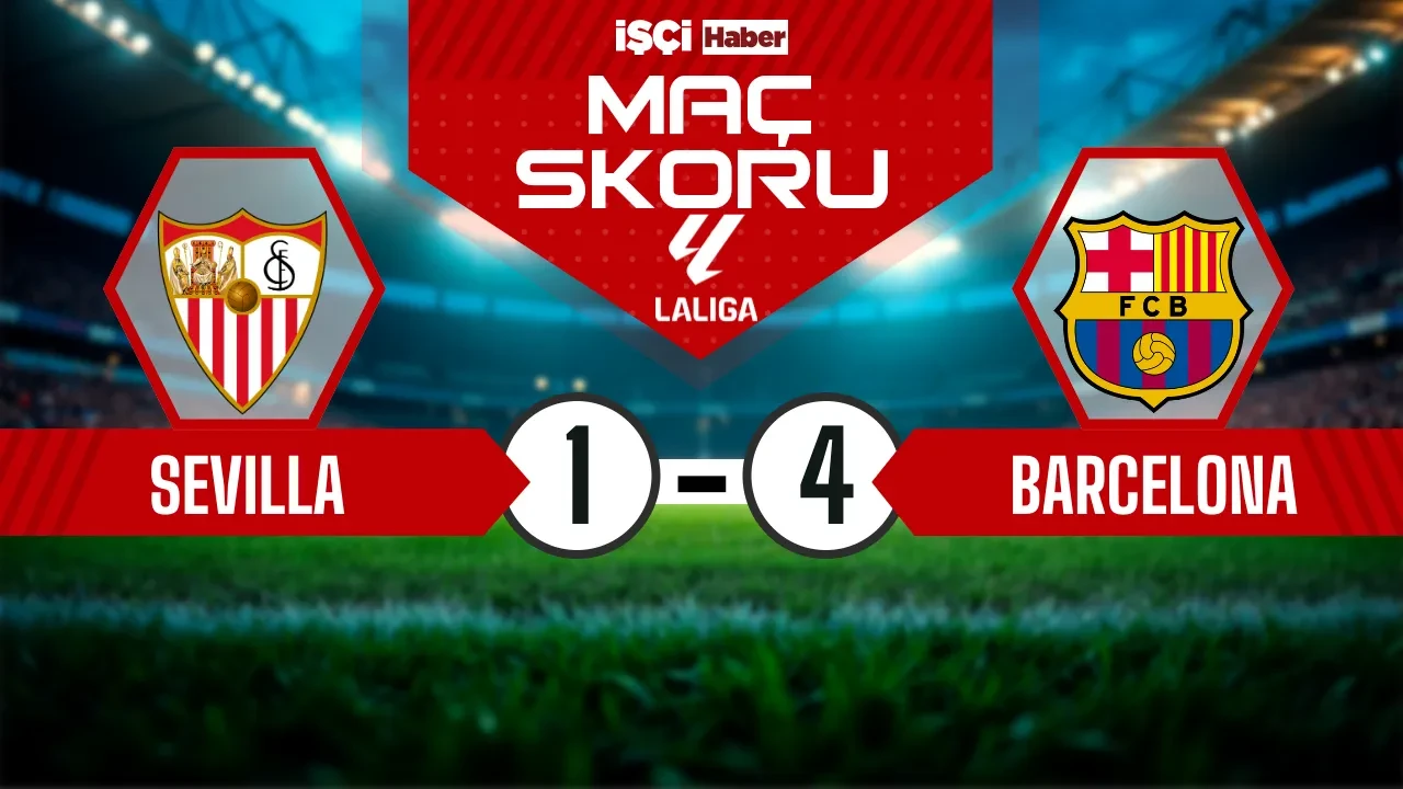 Barcelona, Sevilla deplasmanında 4-1 kazanarak zirveye yaklaştı