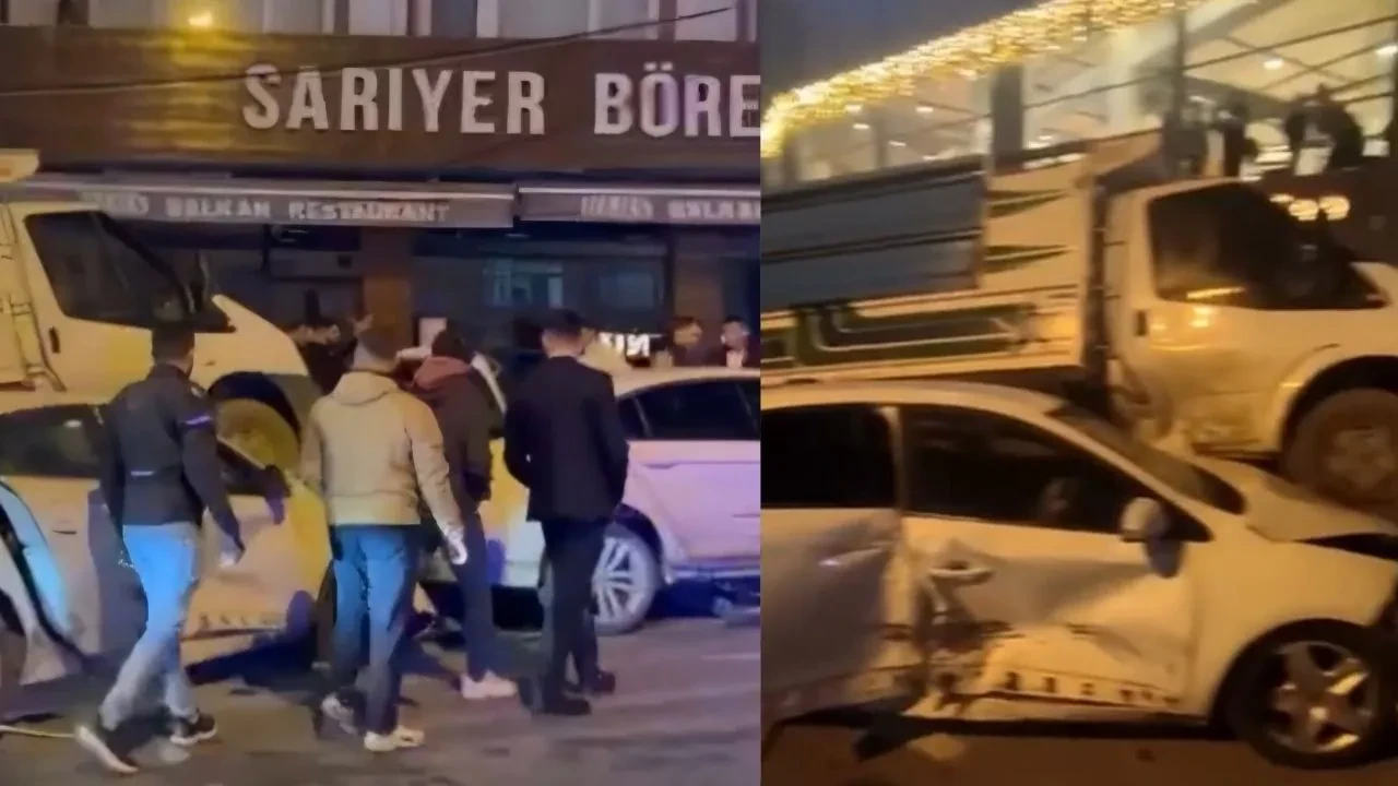 Arnavutköy'de feci kaza! Polis memuru yaralandı