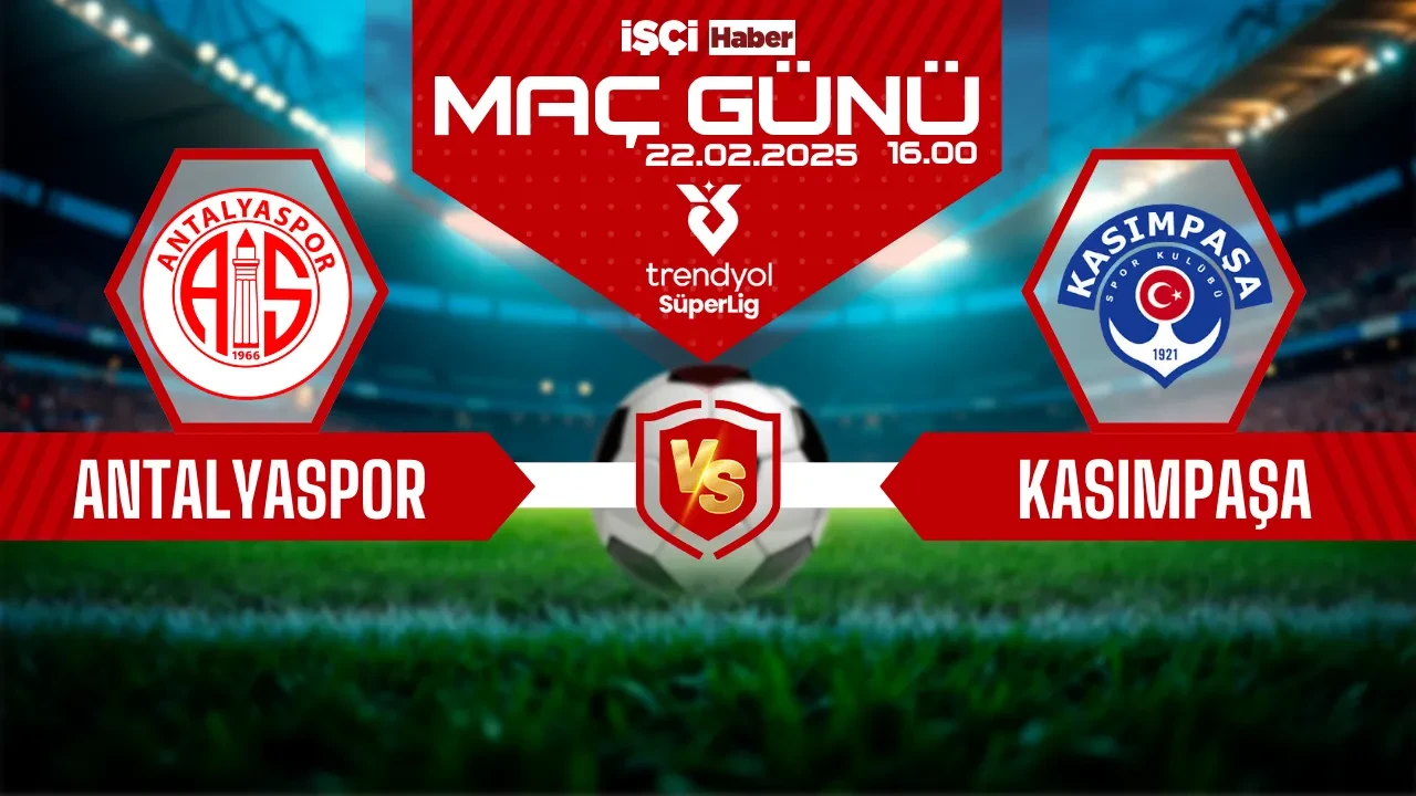 Antalyaspor - Kasımpaşa maçı ne zaman, saat kaçta ve hangi kanalda?