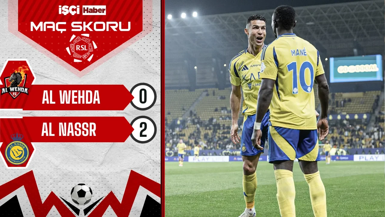 Al Nassr, Al Wehda deplasmanında 2-0 kazandı! Cristiano Ronaldo yıldızlaştı