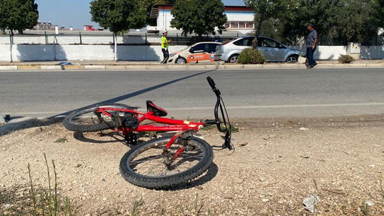 Alanya'da otomobilin çarptığı bisikletli çocuk hayatını kaybetti