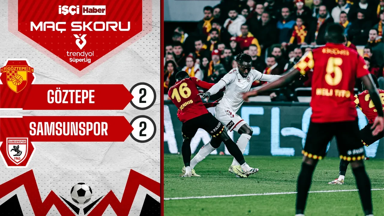 Göztepe, Samsunspor karşısında skor üstünlüğünü koruyamadı! Son dakikada yıkıldı