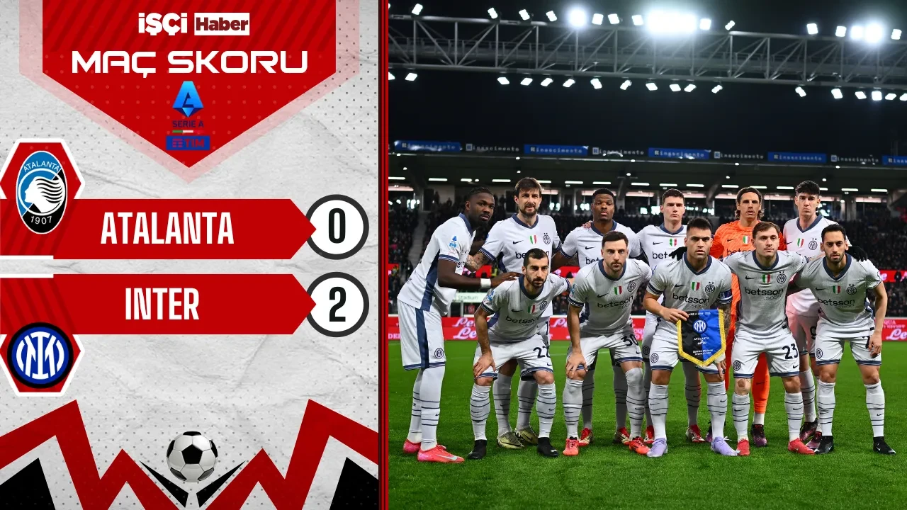 Inter, Atalanta deplasmanında 2-0 kazandı! Hakan Çalhanoğlu asist yaptı