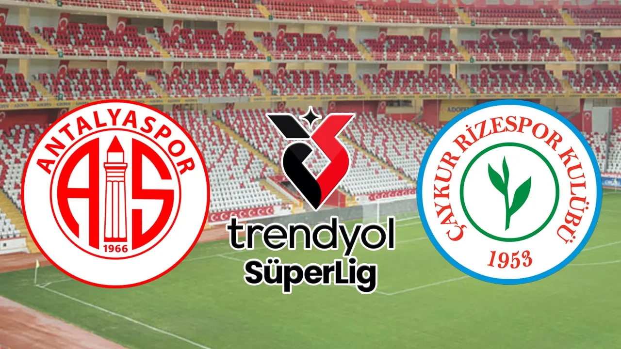 Onvo Antalyaspor - Çaykur Rizespor maçı ne zaman, saat kaçta ve hangi kanalda?