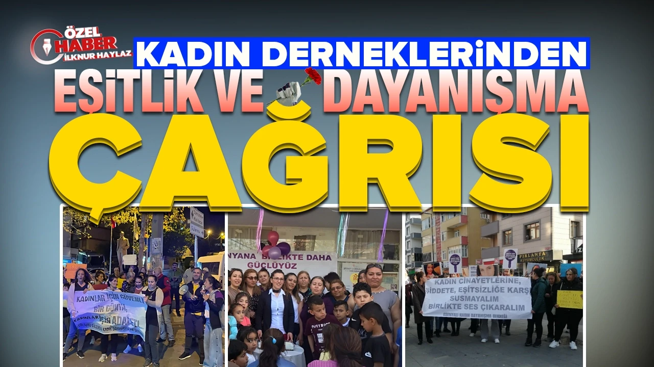 Kadın derneklerinden 8 Mart'a eşitlik ve dayanışma çağrısı