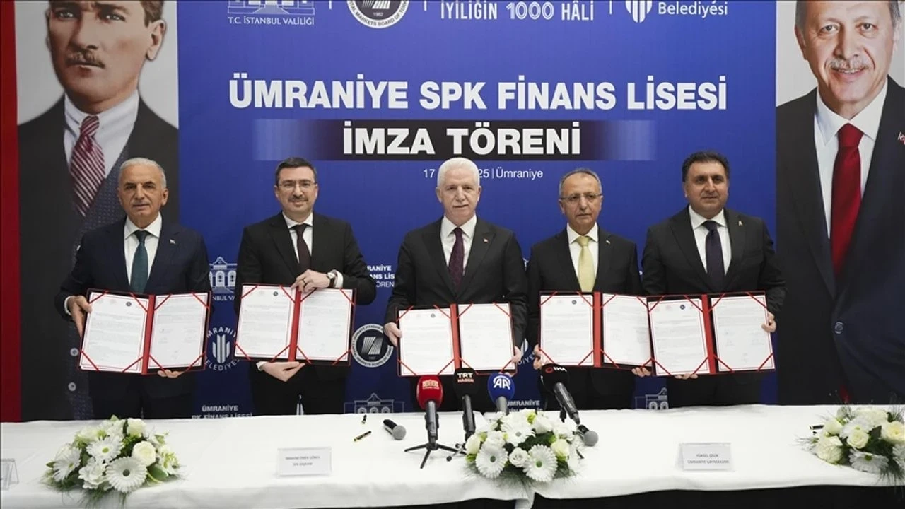 Türkiye’de bir ilk: SPK Finans Lisesi Protokolü imzalandı